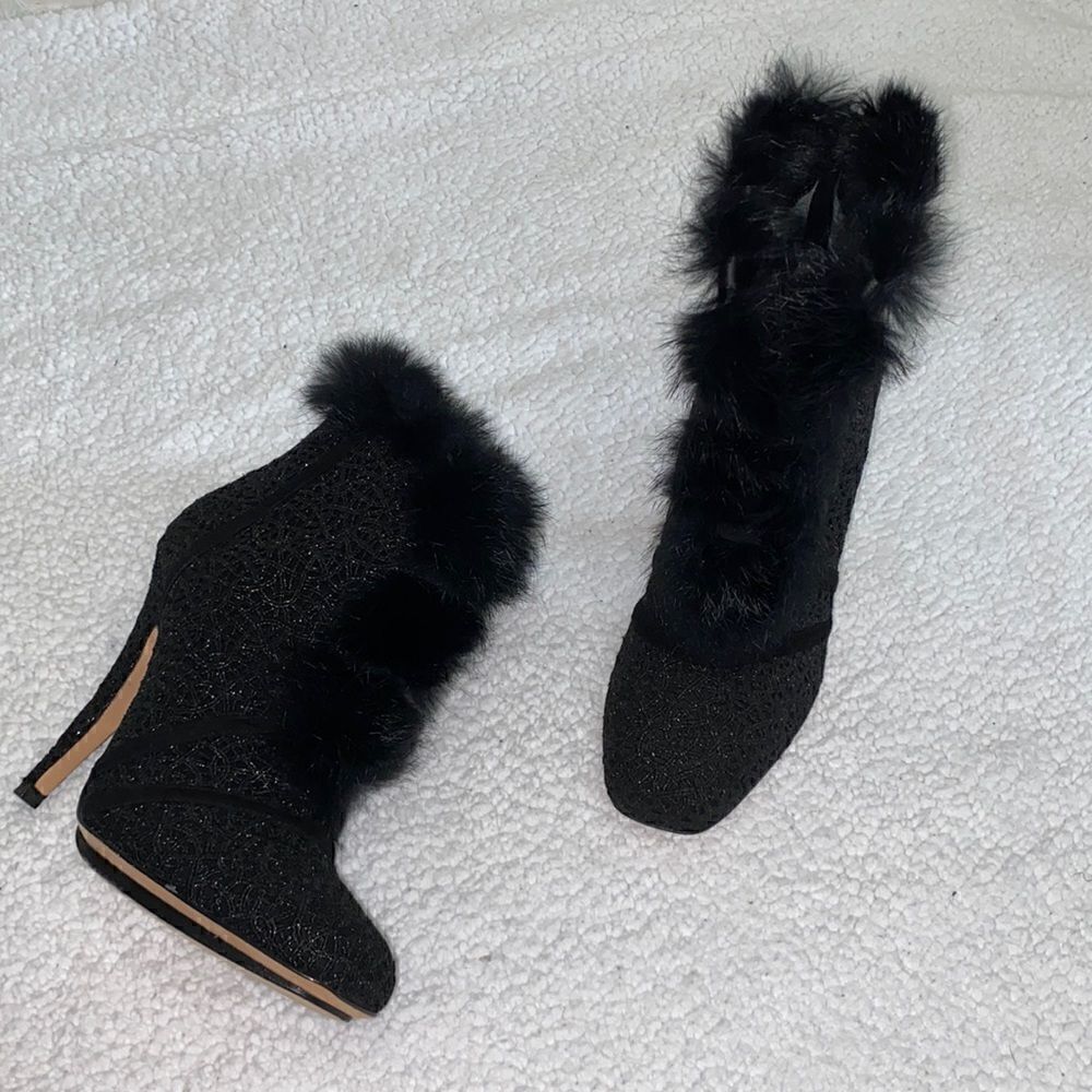 LChristian Dior Black Boots(Size 9) - Picture 4 of 12